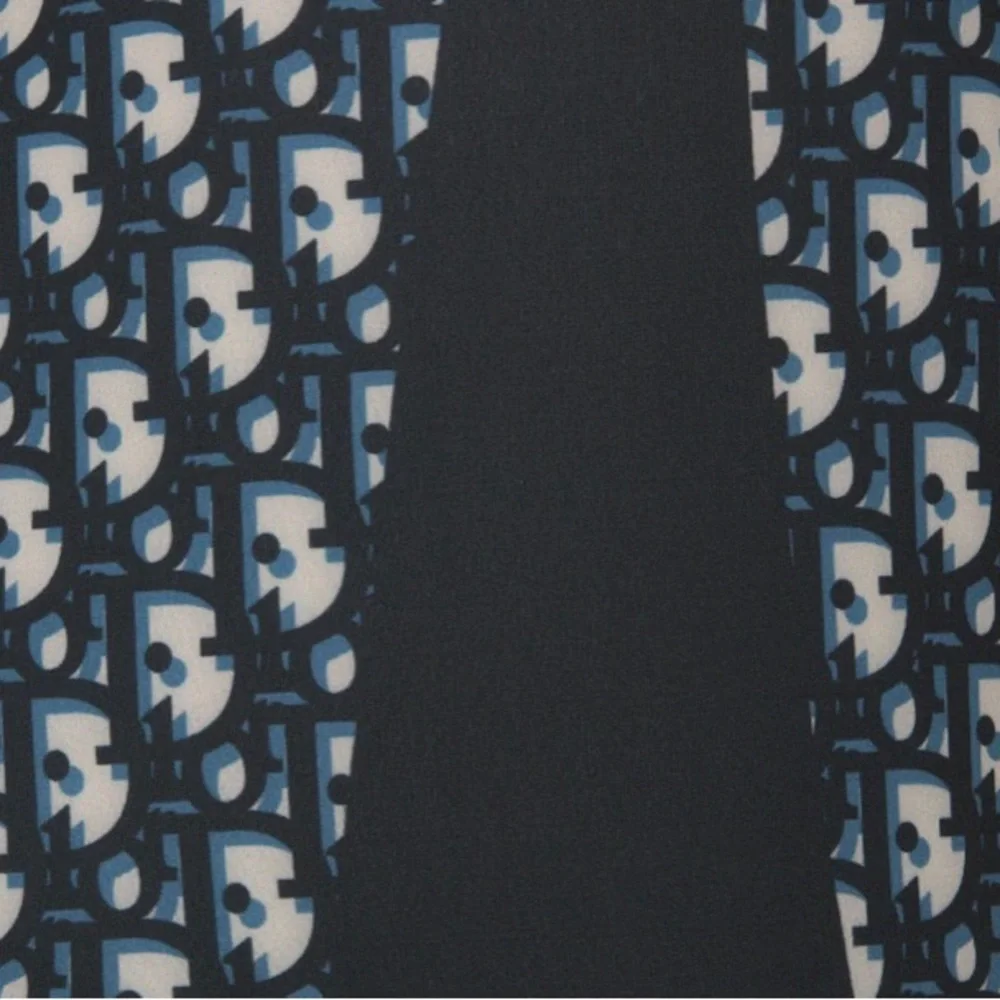 DIOR Leggings Oblique Technical Jersey Blue - Picture 7 of 15